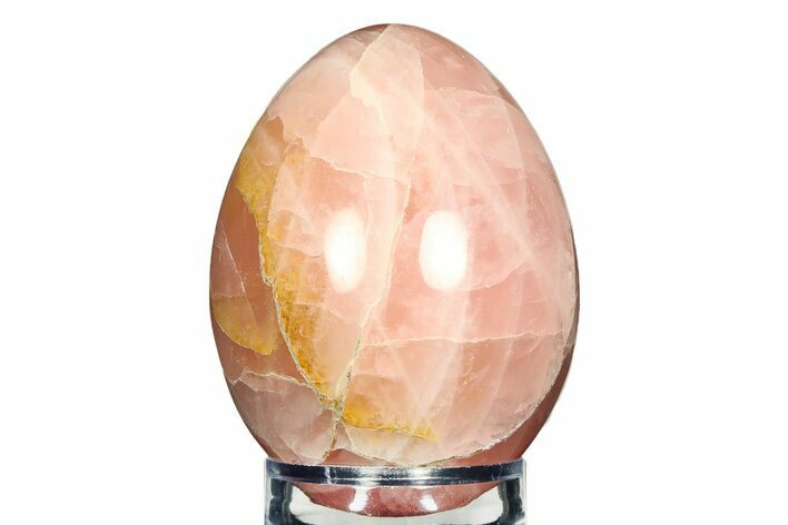 Polished Rose Quartz Egg - South Dakota #308731